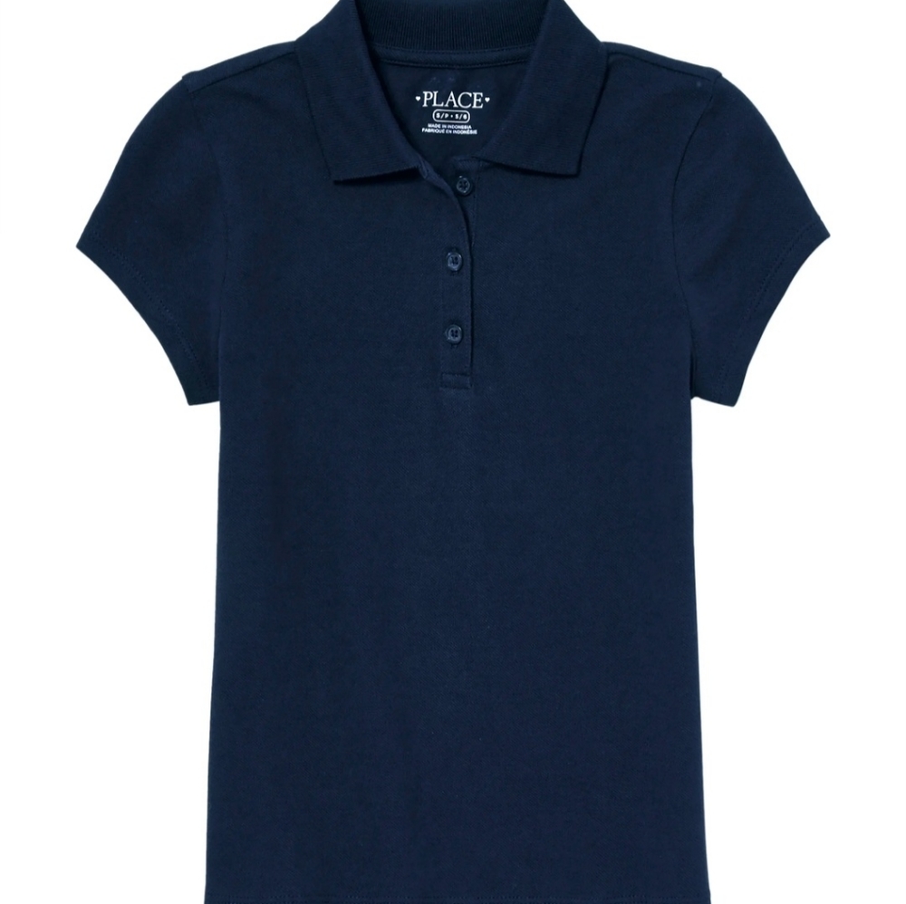 NWOT Girls The Children's Place Uniform Polo
